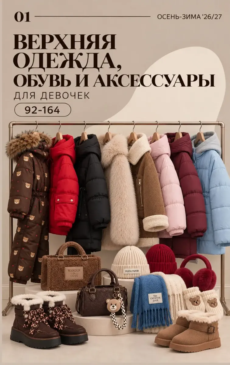 Верхняя одежда, обувь и аксессуары